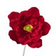 thumbnail image 3 of Flor de tela de terciopelo artificial 3D hecha a mano para fotografía de aniversario Dia 30 cm, 3 of 9