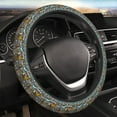 thumbnail image 5 of Fuzoiu Barbeque Print Elastic Stretch Steering Wheel Cover, Universal 15 Inch Automotive Steering Wheel Cover, Anti-Slip Sweat Absorption Universal Car Accessories for Women Men, 5 of 6