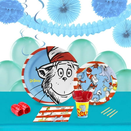 Dr. Seuss 16-Guest Tableware and Decoration Kit