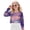Axolotl Palm Tree, variant on Girls Pullover Tops Crop Top Long Sleeve Sweatshirt Fall Winter Sweater Outfits Loose Fit Casual Crewneck Shirt for Age 13-14, Highland Cow Flower Pink