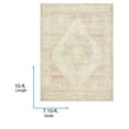 thumbnail image 4 of Livabliss x Becki Owens Luca Vintage Medallion Area Rug,7'10" x 10',Dusty Pink, 4 of 10