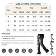 thumbnail image 2 of WTOBBY Men's Casual Mid-Rise Washed Retro Straight Slim Fashion Jeans, Distressed and Perforated Design for Stylish Wear, Comfortable Denim Trousers,Light Blue L, 2 of 3