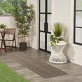 thumbnail image 4 of Nourison Tulum 2' x 6' Brown Outdoor Rug, 4 of 10