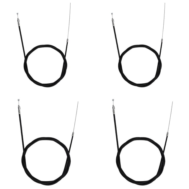 YWIYIUD 4PCS Portable and Practical Mountain Bike Brake Line Suitable for Various Types Bike Durable Core Front and Rear Brake Line Bike Replacement Parts for Home and Travel