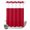 Pure Red, variant on No Hook Shower Curtain, Pure Red Shower Curtains for Bathroom with See Through Top Window, Simple Solid Color Waterproof & Washable Bath Curtain Extra Long 72"x96"