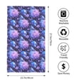thumbnail image 2 of Pofeuu White Skull Flower Print Hand Towel 27.5" x 16" Soft Absorbent Towel for Bathroom SPA Gym Hotel, 2 of 6