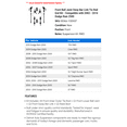 thumbnail image 2 of Front Ball Joint Sway Bar Link Tie Rod End Kit - Compatible with 2003 - 2010 Dodge Ram 2500 2004 2005 2006 2007 2008 2009, 2 of 2
