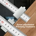 thumbnail image 5 of Steel Ruler Positioning Block Scriber Measuring Metal Angles Scribers Line Marking Gauges For Ruler Locators, 5 of 8