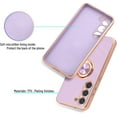 thumbnail image 2 of for Samsung Galaxy A54 5G Case,Slim Electroplated Protective Samsung A54 5G Phone Case with Rotating Stand, Shockproof Camera Protection Phone Case for Samsung Galaxy A54 5G, Purple, 2 of 12