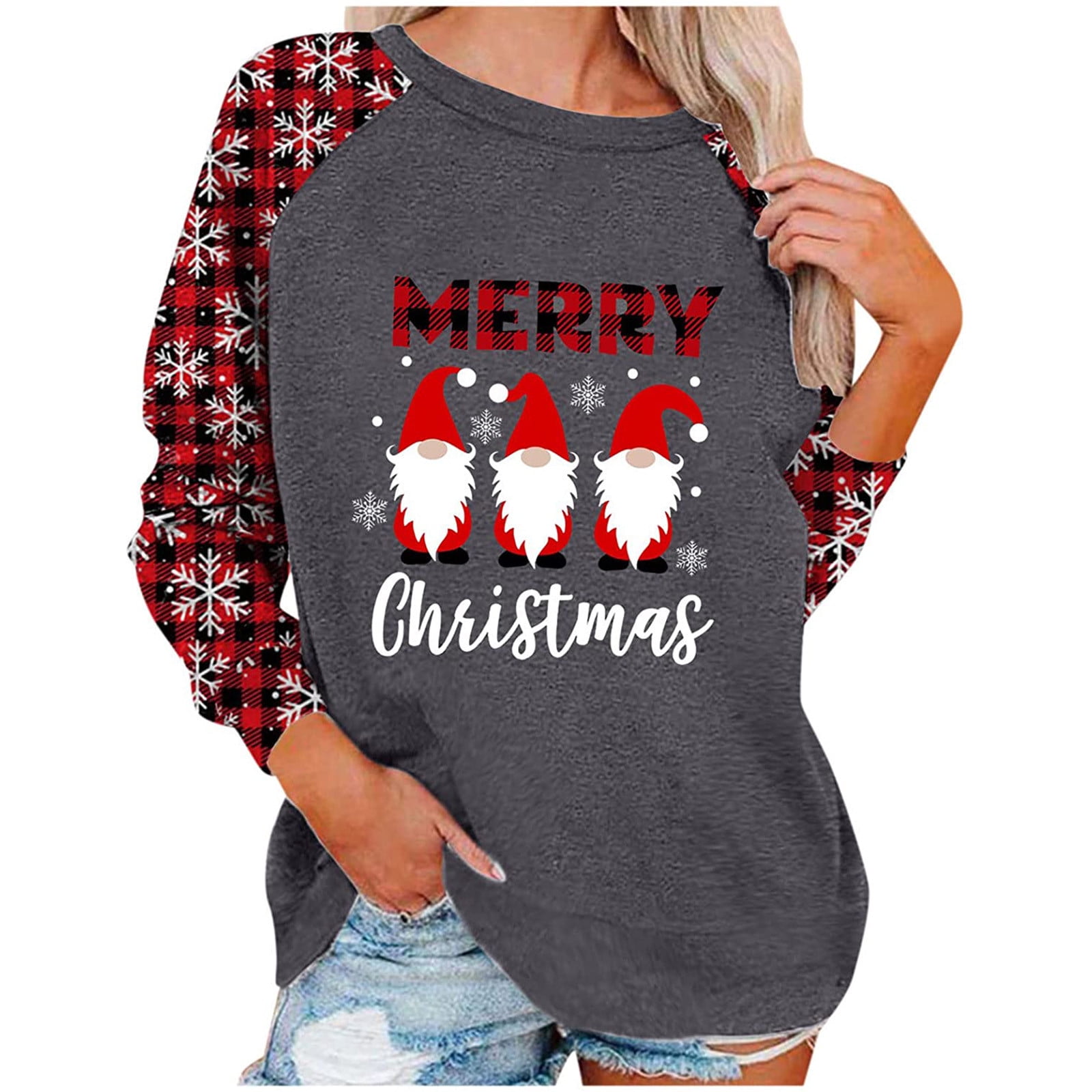cute christmas sweatshirts for women