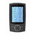 thumbnail image 5 of Estimulador muscular TENS EMS de doble canal PowerPulse con 24 modos para aliviar el dolor, masajeador recargable con 8 almohadillas, soporte para almohadillas ABS y cable USB (negro), 5 of 5