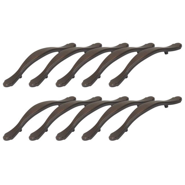 Design House 182212 Victorienne Pull&44; Bronze Frotté à l'Huile - Pack de 10
