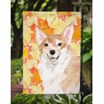 thumbnail image 3 of Carolines Treasures BB9519GF Corgi Fall Flag Garden Size, 3 of 3