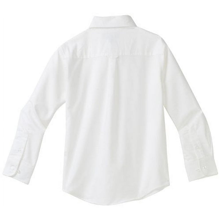 Izod Boys Long Sleeve Oxford Shirt, Sizes 8-20 - Walmart.com