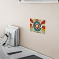 thumbnail image 5 of Yayeee Toggle Light Switch Wall Plate 3-Gang 6.37"x4.48" Decorative Outlet Cover, Colorful Circles, 5 of 7
