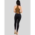 thumbnail image 3 of Blusas Mujer Casual Camiseta Dama Blusa Crop Top Strec UNITALLA, 3 of 5