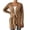 Coffee, variant on Long Cardigan Sweaters for Women Long Sleeve Lightweight Tie Front Sweater Coat Wrap Tops Fall Clothes