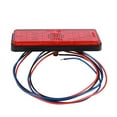 thumbnail image 3 of 2X LED Reflector Red Rear Tail Brake Stop Marker Light Truck Trailer SUV Motorcycle,2 x LED taillights reflectors,red, 3 of 7