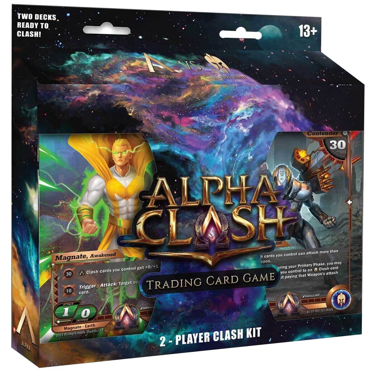 Alpha Clash: The Awakening Trading Card Game 2-Player Starter Set (Includes 2 Decks)