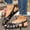 Black, variant on Viluyesy Womens Flat Sandals, Elastic Strap Closed Toe Lightweight Comfort Summer Casual Fashion Shoes Brown US6.5