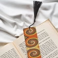 thumbnail image 6 of Kdxio Colorful Swirl Print Metal Tassel Bookmarks,Perfect Gift for Art Lovers and Bookworms Metal Bookmarks for Women, 6 of 8