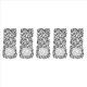 thumbnail image 4 of 5X Silla Cubierta Corta Fundas Lavables Protector Asiento de la Silla para Boda Fiesta Restaurante Banquete Decoracion para el Hogar( + Negro), 4 of 10