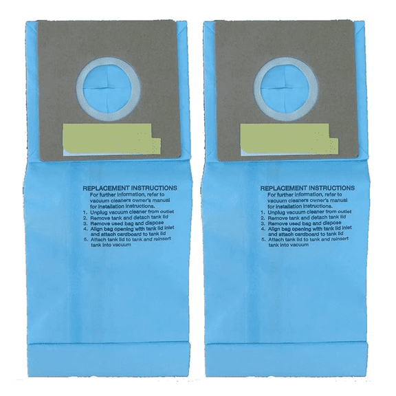 2 Replacement for Bissell 3267 Allergy Bags Powerglide, Velocity Upright Vacuum Cleaner Vacuum Cleaner Bags