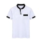 thumbnail image 4 of Eres Más Que una Camisa de Puntuación de Prueba de Verano de Moda Casual de Color Sólido con Cuello en V, 4 of 5