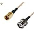 thumbnail image 2 of DHT Electronics RF coaxial Coax Cable Assembly BNC Male to SMB Female 48, 2 of 2