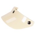thumbnail image 2 of Amdohai Universal Motorcycle 3 Snap-Button Visor Flip Up Down Open Face Helmet Wind Shield, 2 of 8