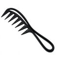 thumbnail image 2 of Wide Tooth Plastic Comb Detangler Curly Hair Salon Hairdressing Comb Massage for Hair Styling Tool for Hair, 2 of 3