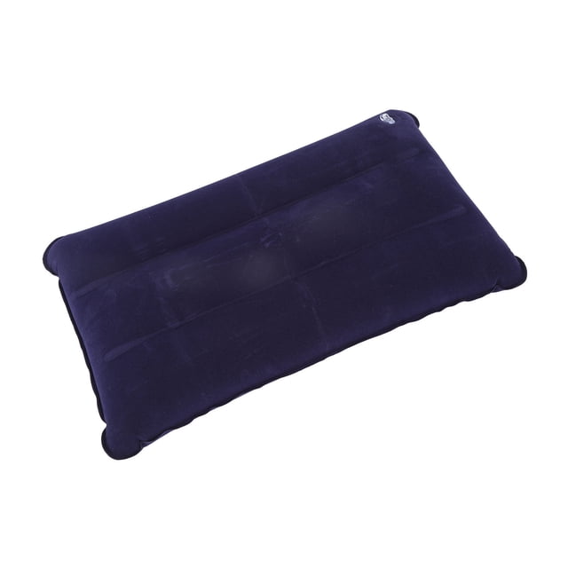 Inflatable Pillow, Air Nozzle Design PVC Retangular Inflatable Camping Pillows for Tent Sky Blue,Navy Blue