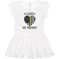 thumbnail image 3 of Inktastic Dispatcher Mommy Gold Line Emergency Girls Toddler Dress, 3 of 5