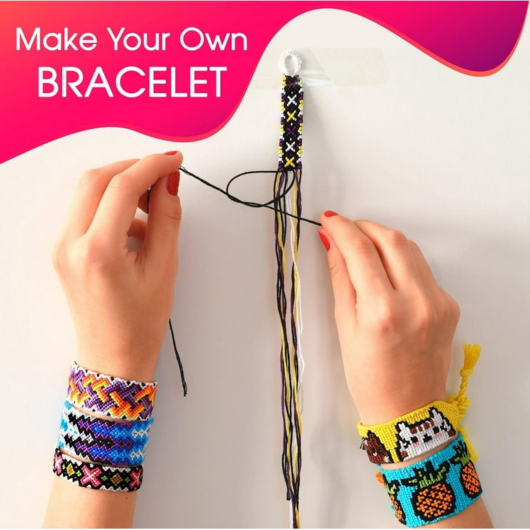 MRSXXNTY Embroidery Thread Floss 50 Colors Friendship Bracelet