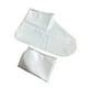 thumbnail image 1 of Qarigey Cubrezapatos de látex impermeables, reutilizables, antideslizantes, de goma gruesa, para ciclismo, Unisex, pie, suela blanda, manga Accesorios de calzado Blanco METRO, 1 of 6