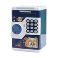 thumbnail image 1 of BELOVING Early Development Electronic Money Bank Password Protection Automatic Roll Money Blue, 1 of 10