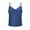 Navy, variant on SNKSDGM Female Linen Tank Tops for Women Sleeveless Tank Tops for Women 2025 Women's Solid Color Neck Cropped Top Sexy Navel Crop Camisole Xl