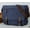 Blue, variant on Vintage Canvas Messenger Bag for Men Women, 14 Inch Laptop Crossbody Satchel Shoulder Bag, Large Capacity Work, Commute & Travel Briefcase
