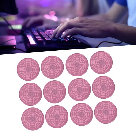 12pcs Arcade Button Cover, Compatible With Kailh Cherry TTC Akko Glorious Switches, Professional Design, Full Kit