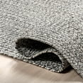 thumbnail image 4 of nuLOOM Braided Indoor/Outdoor Rug, 4' Round, Light Grey, 200HJFV01C-R404, 4 of 7