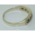 thumbnail image 5 of LBG 925 Sterling Silver Natural Quartz Womens Band Ring - Sizes 4 to 12 Available, 5 of 6