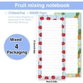 thumbnail image 3 of 4 Piece Set Magnetic Tear Off Sticky Notepad, Tearable Memo bok Small Notebok Daily Plan bok, Clock In Memo List Task List, High Quality for Summer Bulk Planning, 3 of 9