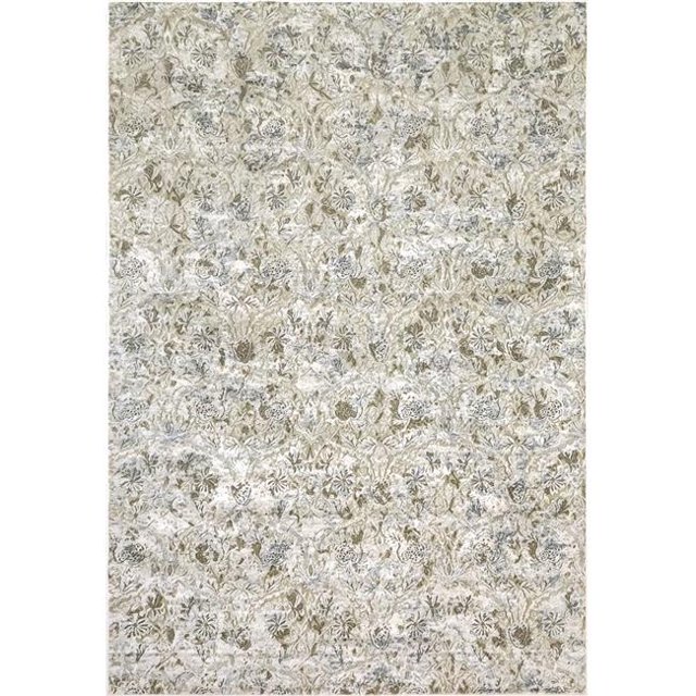 Dynamic Rugs CU710982036242 6 ft. 7 in. x 9 ft. 6 in. Chateau 98203 Rectangle Modern Area Rug - 6242 Beige & Blue
