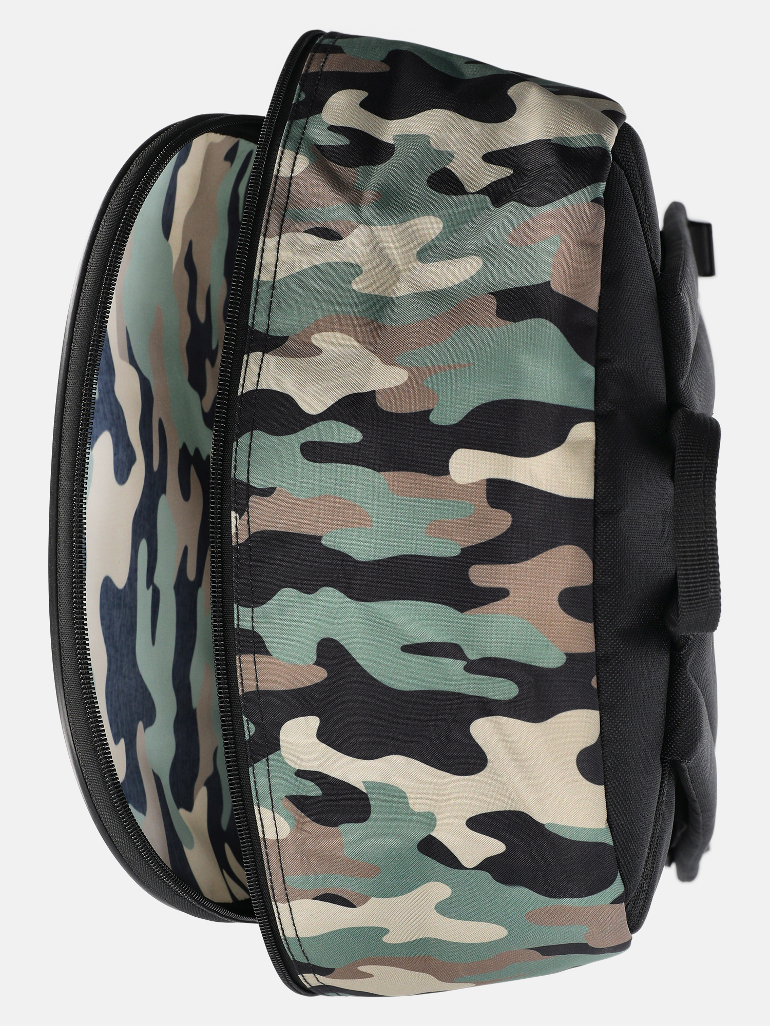 Set de mochila y lonchera de camuflaje para niño de 17", negro 4