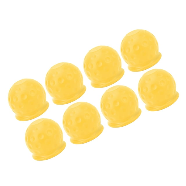 Trailer Hitch Ball Cover, 8Pcs Truck Tow Ball Cover 50mm Strong Protection Soft Rugged Tow Bar Ball For RV