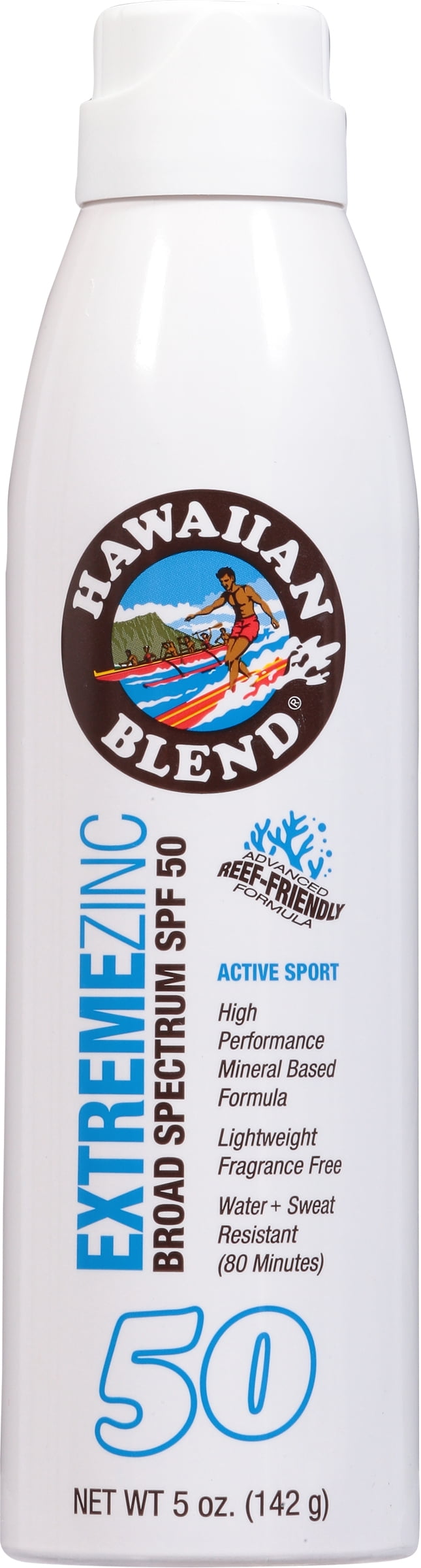 Hawaiian Blend Active Sport Extreme Zinc Broad Spectrum Spf 50