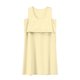 thumbnail image 5 of Camisón largo de poliéster para mujer, sin mangas, cuello redondo, informal, moderno y elegante., 5 of 6