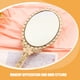 thumbnail image 3 of Espejo de mano vintage con diseño barroco para corte de cabello y maquillaje Espejo de maquillaje de tamaño pequeño para viaje Espejo de reflejo verdadero con asa, 3 of 6