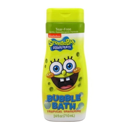 Nickelodeon Spongebob Squarepants Bubble Bath Tropical Tangerine, 24 Oz, 2 Pack