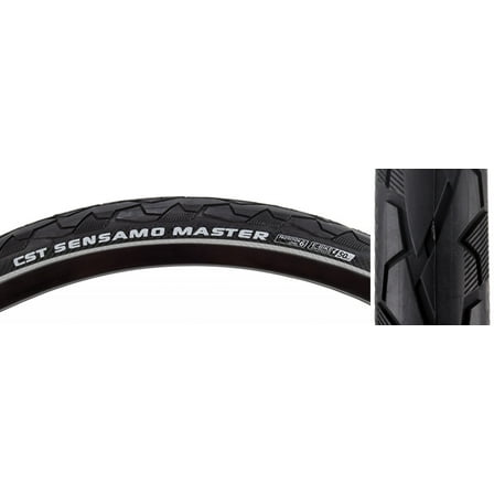 CST Sensamo Master Tire 700 x 38 Clincher Wire Black Double Breaker